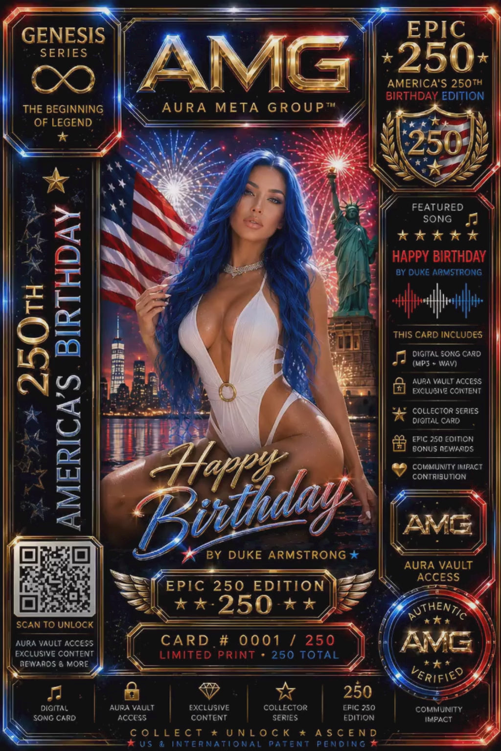 🇺🇸 Happy Birthday — Epic 250 Edition